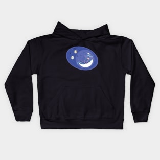 Singing On The Moon Kids Hoodie